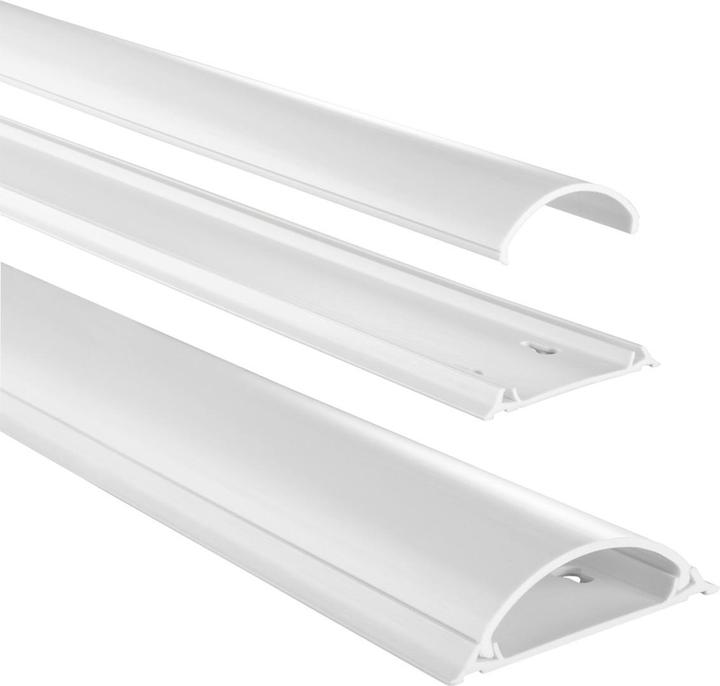 Image du produit Hama Gaine de câble en PVC, demi-ronde (Conduit, 100 cm)