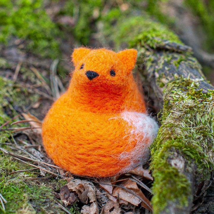 Image du produit Agna Wool Renard - Kit de bricolage en feutre