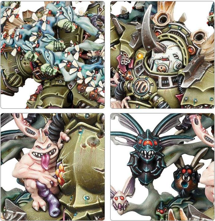 Actual product image Games Workshop Warhammer 40k - Death Guard Typhus : Typhus - Héraut du Dieu de la Peste (Plastic)