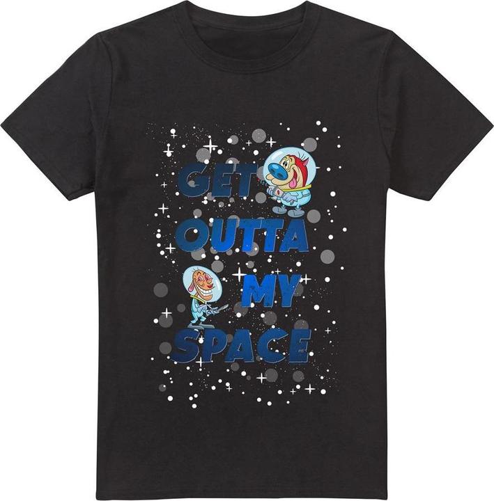 Image du produit Ren & Stimpy - T-shirt GET OUTTA MY SPACE - Homme (XL)