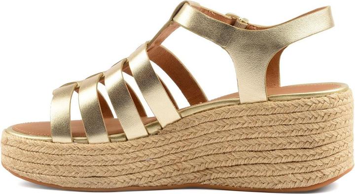 Produktbild Fitflop Platfforms Espadr. Leather Fisherman Wedge Sandals (36)