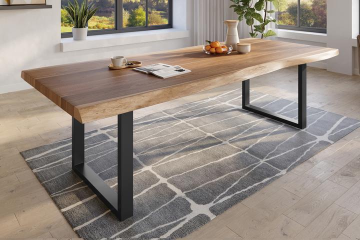 Produktbild SAM TITAN Baumkante massiv Akazie (280 x 120 x 79 cm)
