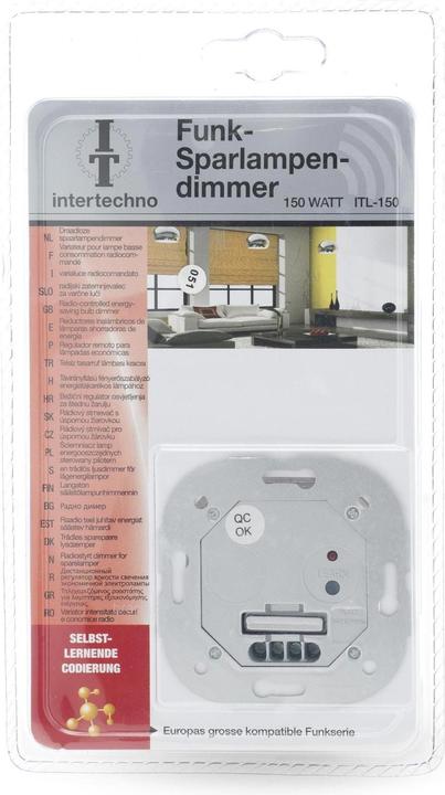 Immagine prodotto intertechno Dimmer per lampade a risparmio energetico ITL-150