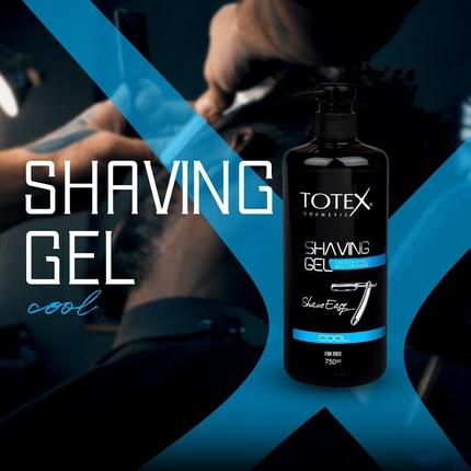 Produktbild Totex Rasiergel Cool Clear Formula 750ml Pumpflasche für professionelle Friseure (750 ml, Rasiergel)