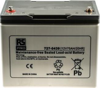 Produktbild Rs Pro Blei-Säure Akku AGM 12V 75Ah (12 V, 75000 mAh)