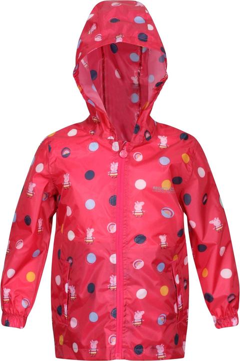 Regatta Peppa Pig Packaway Wasserdichte Jacke (116)
