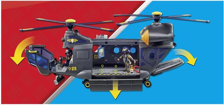 Actual product image Playmobil SWAT rescue aircraft (71149, Playmobil City Action)