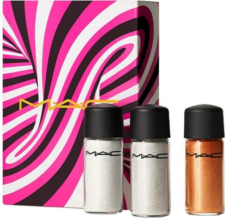 Actual product image MAC Cosmetics Glitter Kit Hypnotising Holiday Sprinkle Of Magic Mini New in Box