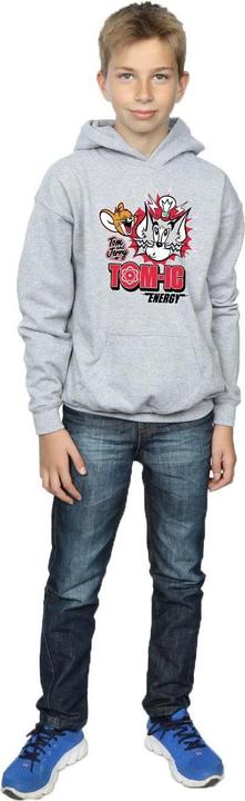 Actual product image Tom & Jerry Boys Tomic Energy Hoodie (116)