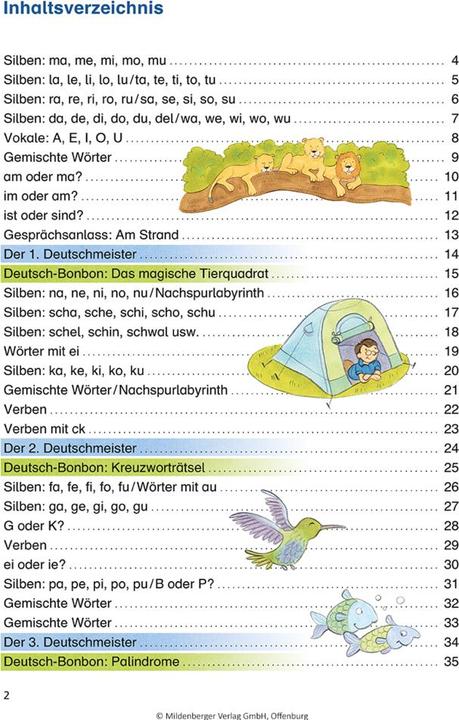 Immagine prodotto Das Übungsheft Deutsch 1 (Tedesco, Stefanie Drecktrah, Heike Treiber, Giacobbe vigilia, 2023)