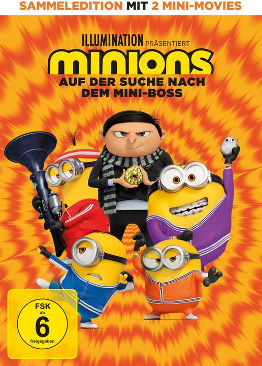 Minions - Auf der Suche nach dem Mini-Boss - DVD (DVD, 2022, Deutsch, Englisch)