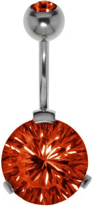 Bijouteria Bauchpiercing (Edelstahl, Kristall)