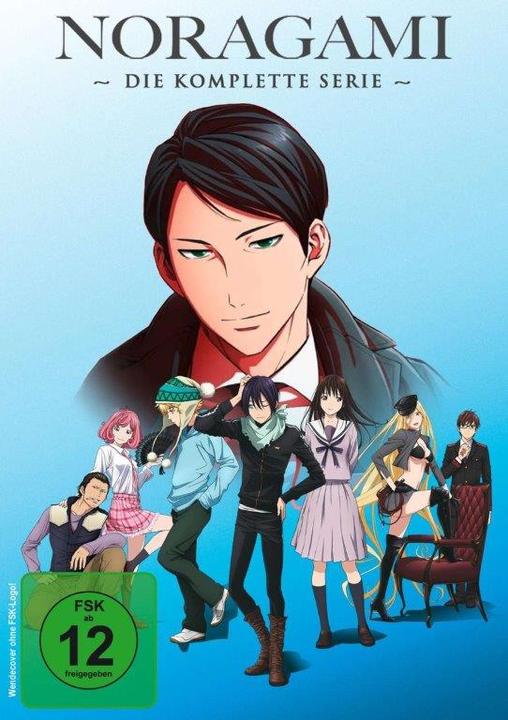 Immagine prodotto Noragami - La serie completa (Ep. 1-25) (4 DVD) (DVD, Tedesco, Giapponese)