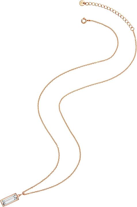Produktbild Glanzstücke München Damen Sterling Silber Zirkonia roségold 48,0 cm Basiskette + 5,0 cm Verlängerung - 30038 (Sterling Silber, 48 - 53 cm)
