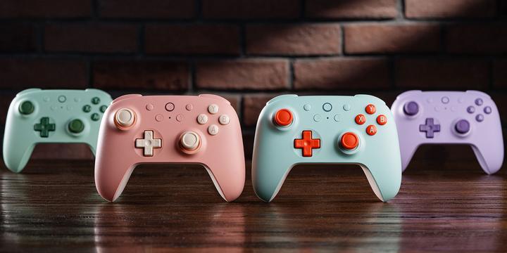 Image du produit 8bitdo Ultimate 2C Wireless (pêche/jaune clair, pour Windows & Android) (Android, Windows)