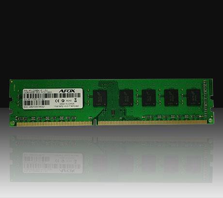 Actual product image AFOX RAM DDR3 8G 1600 MHz (1 x 8GB, 1600 MHz, DDR3-RAM, DIMM)