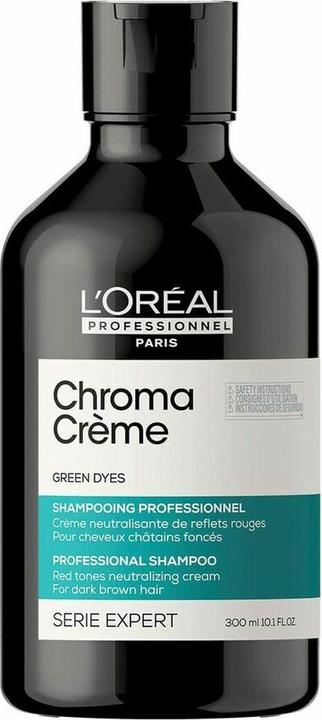 Image du produit L'Oréal Professionnel CHROMA CRÈME green dyes shampooing professionnel 300 ml (300 ml, Shampoing liquide)