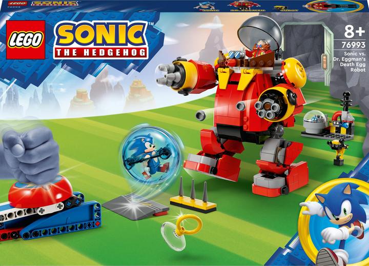Produktbild LEGO Sonic vs. Dr. Eggmans Death Egg Robot (76993, LEGO Sonic)