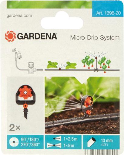 Produktbild Gardena 6-Flächen-Sprühdüse (Tropfbewässerung Tropfer)