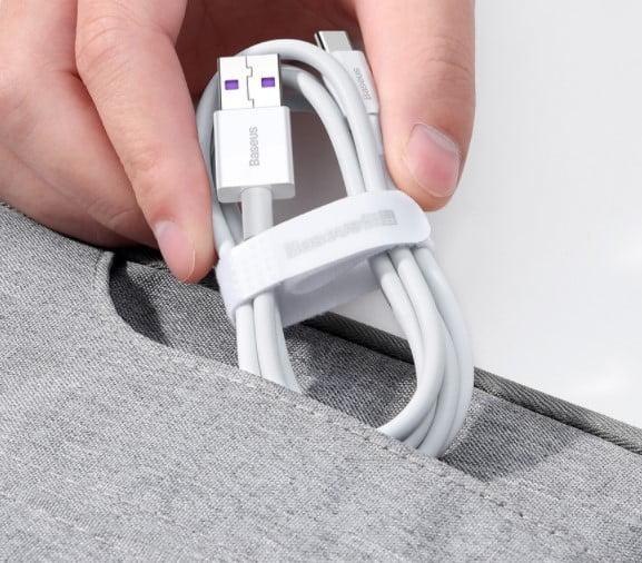 Actual product image Baseus USB A – USB C (1 m, USB 2.0, 66 W)