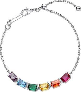 Brosway - Fancy Joyful Rainbow colored cubic zirconia bracelet FJR04