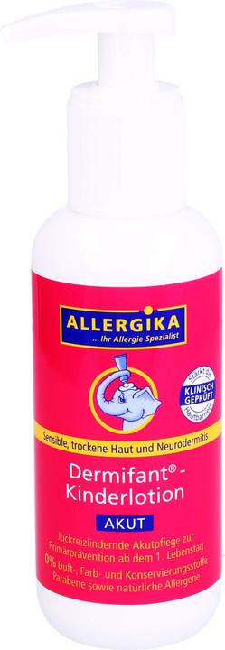 Actual product image Allergika Dermifant Children's Lotion Acute, 200 ml Lotion