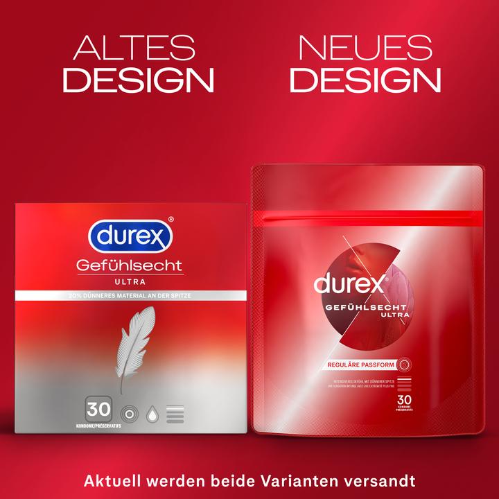 Actual product image Durex Gefühlsecht Ultra (30 pcs.)