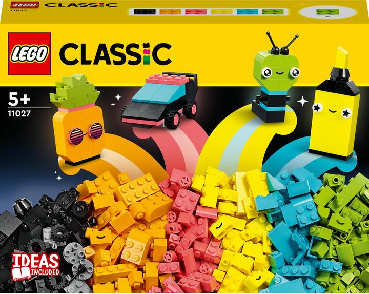 Immagine prodotto LEGO 11027 Set di costruzioni creative al neon (11027, LEGO Classic)