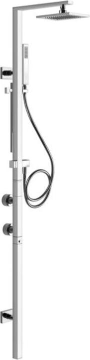 Immagine prodotto Gessi Colonna doccia Rettangolo con termostatico in superficie, deviatore automatico, altezza 1773 m