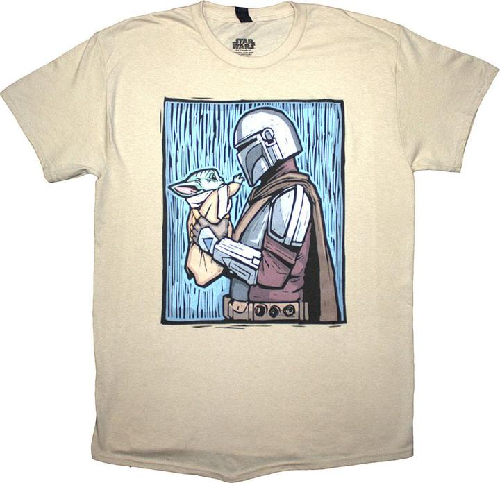 Produktbild Star Wars The Mandalorian Holding Grogu (XL)