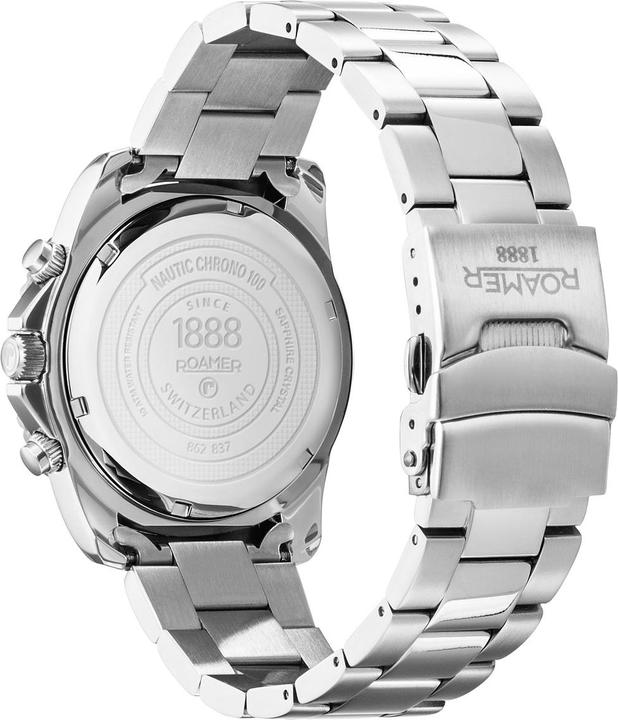 Immagine prodotto Roamer Nautic Chrono 100 - 862837-41-65-20 (Cronografo, 43 mm)