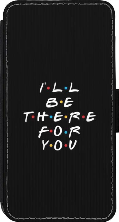 Produktbild PhoneLook Hülle Wallet schwarz Friends Be there for you (Apple iPhone 13 Pro)