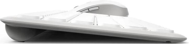 Actual product image Hama WK-550 Wireless keyboard and mouse set white (DE, Wireless)
