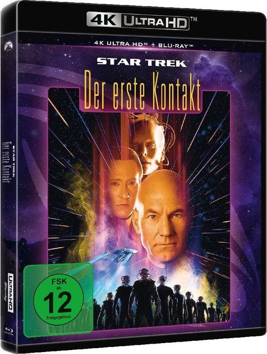 Actual product image Star Trek VIII - First Contact-4K (Blu-ray, 1996, German)