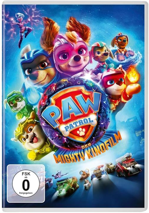 Paw Patrol - Der Mighty Kinofilm (DVD, 2023, Englisch, Deutsch, Spanisch)