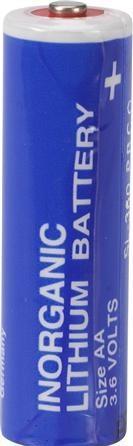 Actual product image Siemens SIMATIC S7-400; Back-Up Battery; 3.6V (1 pcs., 2.30 mAh)