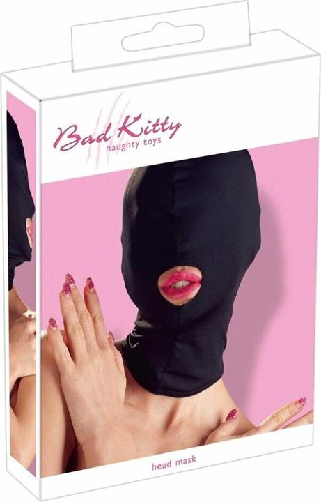 Bad Kitty Kopfmaske mit Mundöffnung