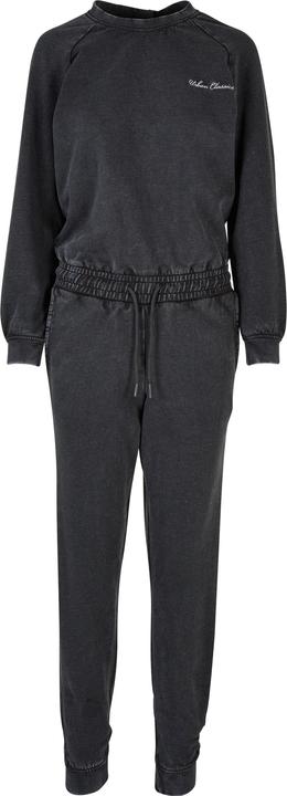 Produktbild Urban Classics Ladies Small Embroidery Long Sleeve Terry Jumpsuit (XL)