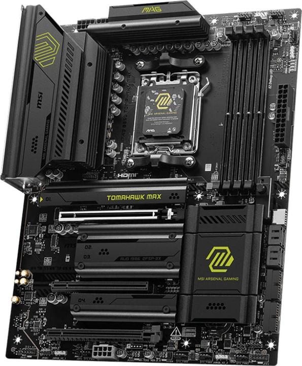 Immagine prodotto MSI MAG B850 Tomahawk Max WIFI (AM5, AMD B850, ATX)