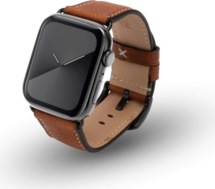 Immagine prodotto JT Berlin Cinturino Charlie | Apple Watch Ultra/42/44/45mm | marrone - acciaio inox nero | M | 10839 (Acciaio inossidabile, Apple Watch Ultra)