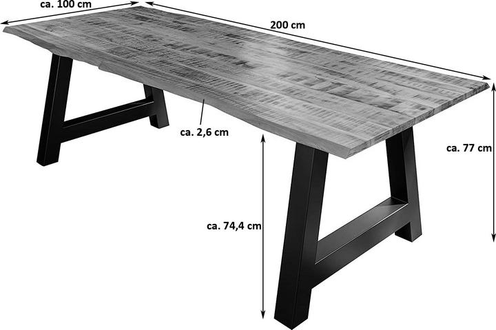 Immagine prodotto SAM Dora (180 x 90 x 77 cm)
