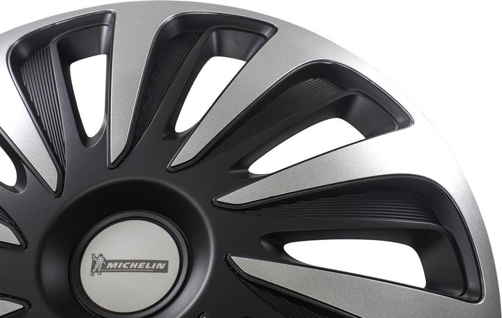 Produktbild Michelin 9122, 38.1 cm (15"), Acrylonitrile butadiene styrene (ABS), Black, Silver, Any brand, Windo (4 Stück, 15")