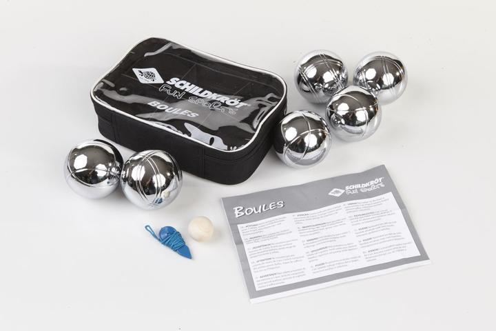 Actual product image Schildkröt Boule / Boccia / Pentanque Set Steel (6 x, 72.50 mm)