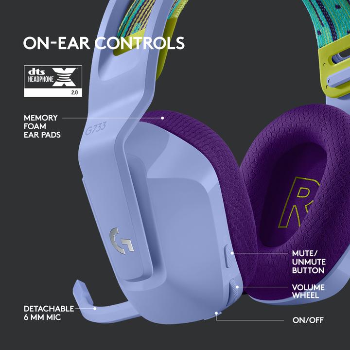 Image du produit Logitech G G733 (Sans fil)