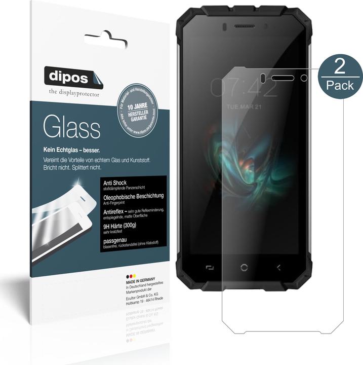 Actual product image Dipos Screen Protector Anti-Shock (1 Piece, Ulefone Armor X)