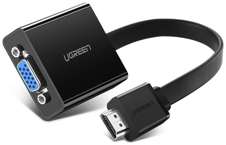 Actual product image Ugreen HDMI to VGA Adapter Converter with Audio Support 1080P (HDMI, 16 cm)