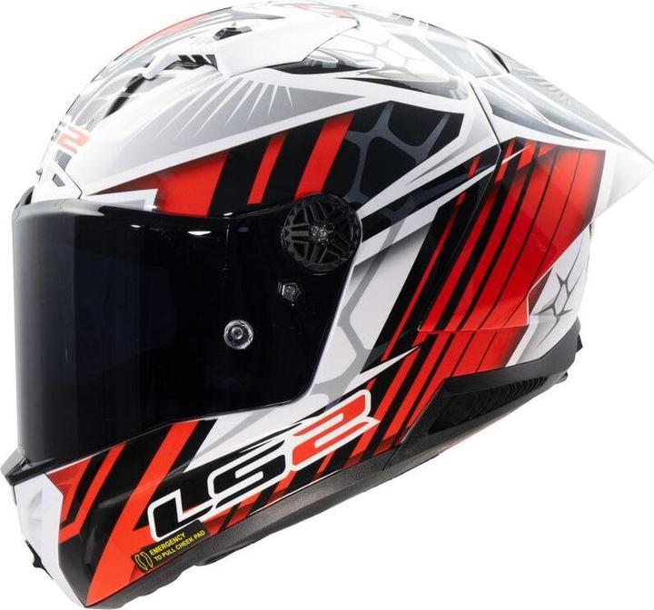 Produktbild LS2 FF805 THUNDER GP REPLICA PEROLARI Integralhelm weiss-rot L (L)