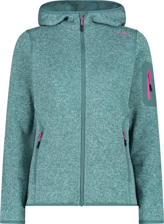 Image du produit CMP Campagnolo Women's Jacket Fix Hood Jacquard Knitted 3H19826 (44)