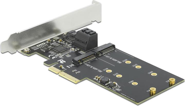 Produktbild Delock SATA-Controller PCI-Ex4 - 3xSATA3, 2xM.2 Key-B