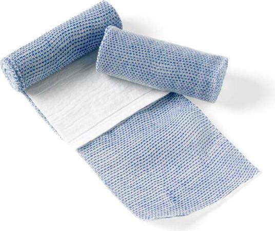 Produktbild Detectaplast blau elastischer Verband 6x4m 1Stk